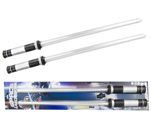 A set of 2 light swords lightsaber 68cm