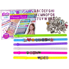 DIY Jewellery Bracelet Pendant Kit Letters