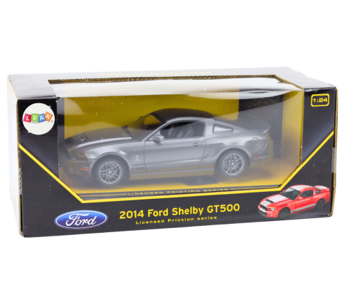 Car Ford Shelby GT500 1:24 Scale Silver Drive