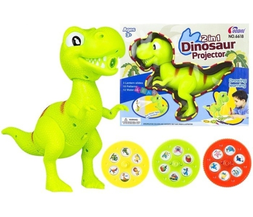 Kids Childrens Toy Overhead Projector Dinosaur 18P