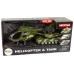 Set Military Tank Friction Drive Helicopter