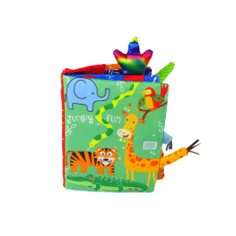 Colorful Jungle Animals Book