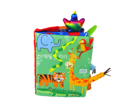 Colorful Jungle Animals Book