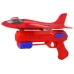 Airplane Soap Bubbles Launcher Gun Red