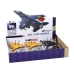 Airplane Model With Friction Drive, Gray, Black or Yellow