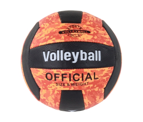 Orange Volleyball Ball, Size 5, Colorful