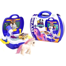 Pony Hairdresser's Salon - with a case