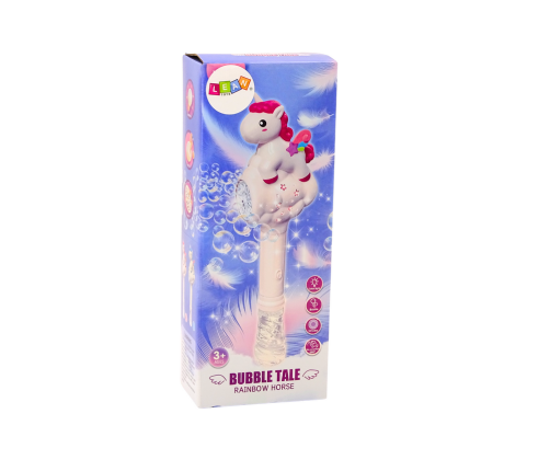 Soap Bubble Machine Pink Unicorn Wand