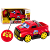 Cartoon Car Remote Controlled Lights Sounds Red