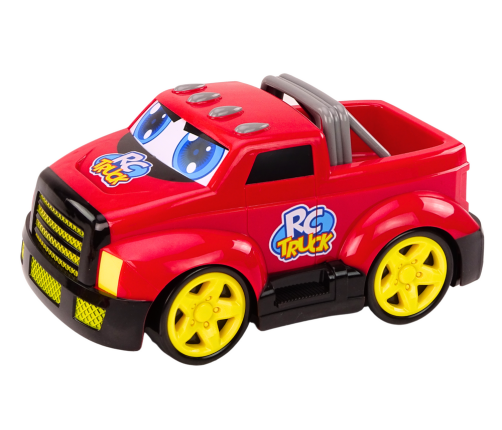 Cartoon Car Remote Controlled Lights Sounds Red