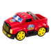 Cartoon Car Remote Controlled Lights Sounds Red