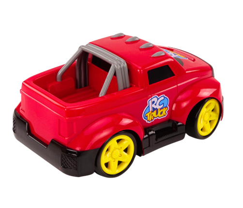 Cartoon Car Remote Controlled Lights Sounds Red