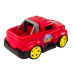 Cartoon Car Remote Controlled Lights Sounds Red