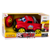 Cartoon Car Remote Controlled Lights Sounds Red