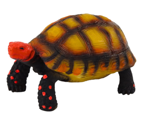 Collectible Figurine Turtle Reptile Brown Black C