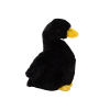 Black Plush Goose Mascot Cuddly Plush Duck 30cm