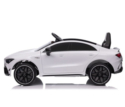 Elektriskā sporta automašīna bērniem Mercedes CLA 45s AMG White