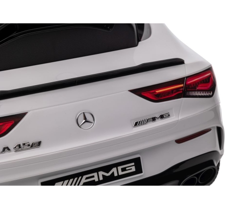 Elektriskā sporta automašīna bērniem Mercedes CLA 45s AMG White