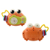 Crab Camera Rattle Projector Battery Powered Sounds Orange