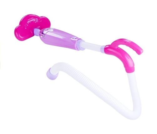 Pink Realistic Vacuum Cleaner 2 Nozzles