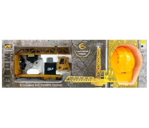 R/C Crane Radio Controlled Construction Set 128 cm