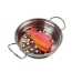 A set of dishes, pots and small cooks, stainless steel