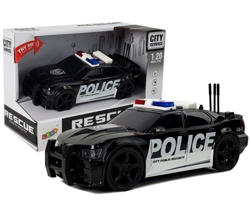 Auto Police Tension Drive, Lights and Sounds 1:20