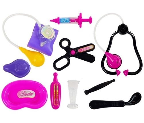 Set Doctor in a Bag with Accessories Stethoscope