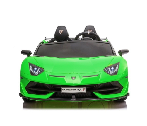 Электрический спортивный автомобиль для детей Lamborghini Aventador SX2028 Green