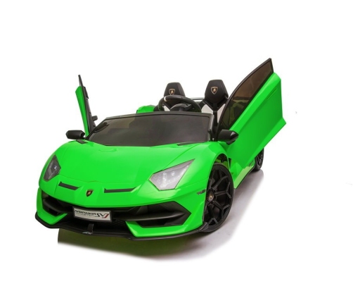 Elektriskā sporta automašīna bērniem Lamborghini Aventador SX2028 Green