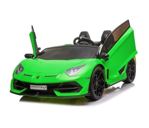 Elektriskā sporta automašīna bērniem Lamborghini Aventador SX2028 Green