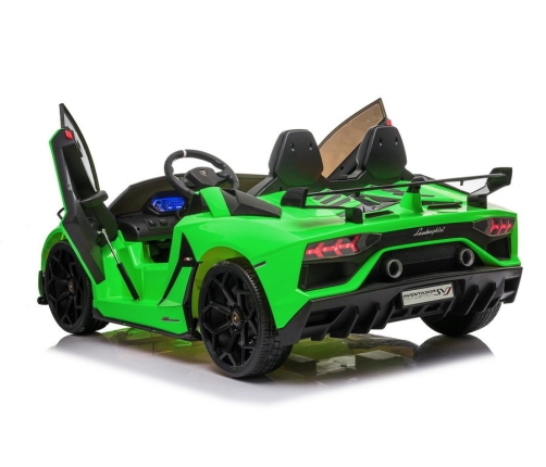 Elektriskā sporta automašīna bērniem Lamborghini Aventador SX2028 Green