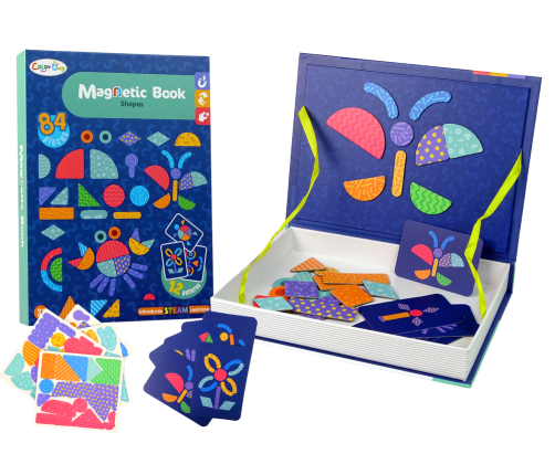 Magnetic Puzzle Book Shapes Cards