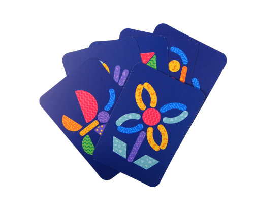 Magnetic Puzzle Book Shapes Cards