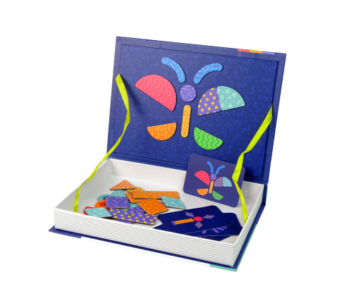 Magnetic Puzzle Book Shapes Cards