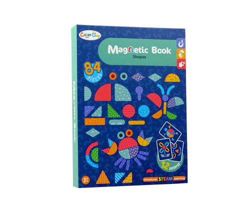 Magnetic Puzzle Book Shapes Cards