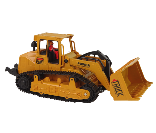 Remote Controlled Crawler Bulldozer  Orange in 1:22 scale