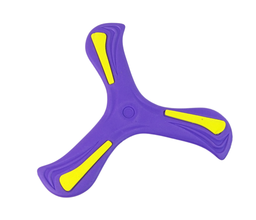 Boomerang Flying Disc Thrower Purple For Kids