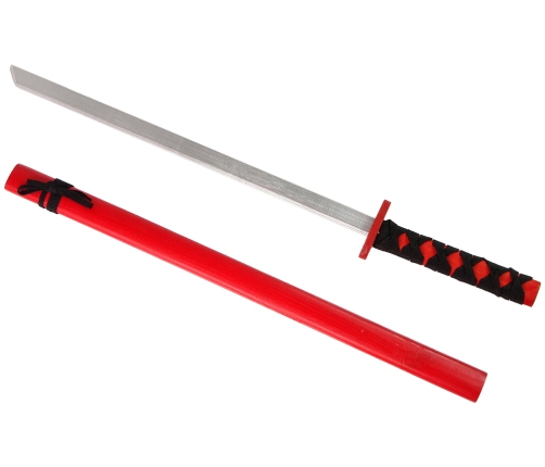 Wooden Sword Red Props for the Knight 73 cm