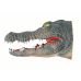 Crocodile Animal Hand Puppet Gray