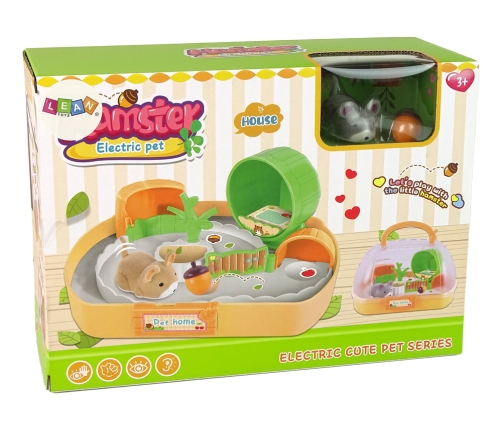 Interactive Hamster with House set