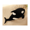 Plush Orca Mascot Cuddly 50cm Black