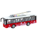 Trolleybus Bus 1:16 Lights Sounds Drive White and Red