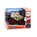 Dinosaur Off-Road Car with Large Rubber Wheels, Beige