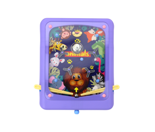 Arcade Game Flipper Animals Purple Board