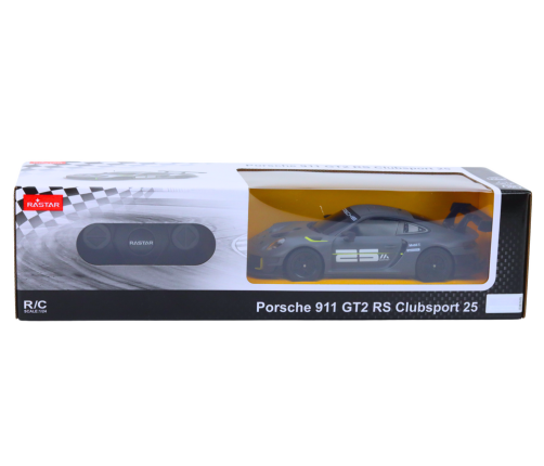 Auto R/C 1:24 Porsche 911 GT2 RS Clubsport 25 Gray