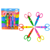 Creative Scissors Colorful Decorative Scrapbooking Decorative Patterns 6 pcs.