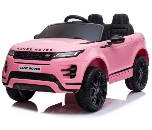 Divvietīgs bērnu elektromobilis Range Rover Evoque Pink