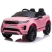 Divvietīgs bērnu elektromobilis Range Rover Evoque Pink