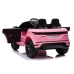 Divvietīgs bērnu elektromobilis Range Rover Evoque Pink